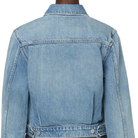 NWT Hudson Distress Cropped Trucker Jean Jacket - Picture 2 of 12